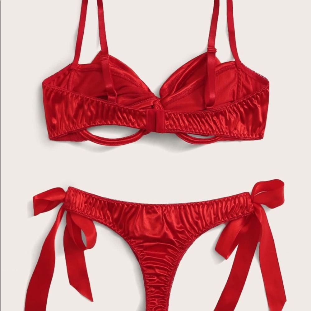 Tie a Bow Lingerie Set